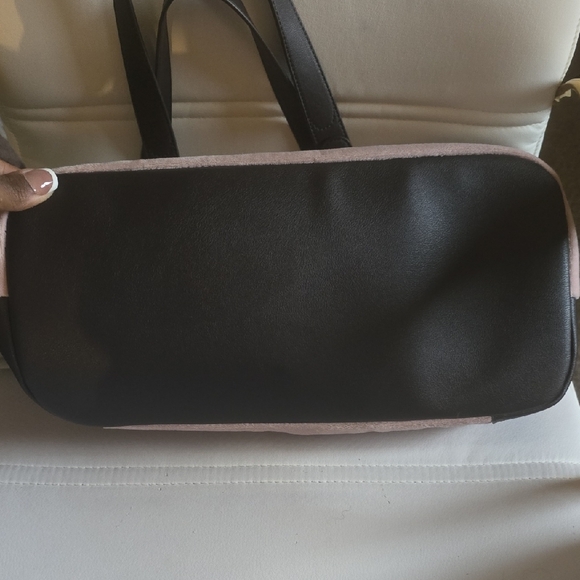 Juicy Couture Blush and Black Embroidered Tote - Picture 3 of 6